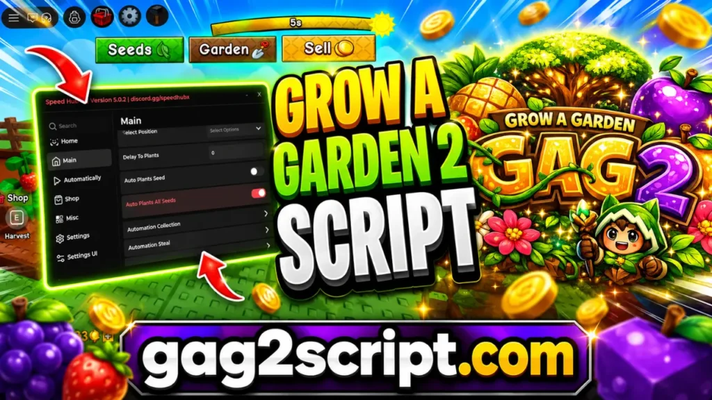 Grow a Garden 2 Script OFFICIAL